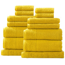 14 Piece Aireys Cotton Bathroom Towel Set